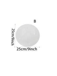 1pc Transparent Acrylic Non-Slip Cutting Board, Suitable For Kitchen Food Preparation - Transparent - View 13