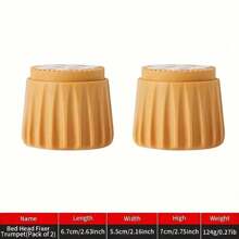 2 szt. stabilizatory ramy łóżka, bez konieczności wiercenia, poduszka szczeliny łóżka, amortyzujące, przeciwwstrząsowe, przeciwhałasowe, przeciwkolizyjne, regulowane, przedłużacz wysokości mebli