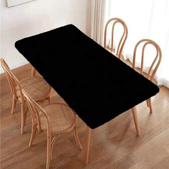 BRISCOES HOMEWARE 弹力矩形桌布 - 适合聚会、野餐和用餐 | 耐用的涤纶混纺 | 有皇家蓝、浅灰色、白色、红色、海军蓝、黑色可供选择