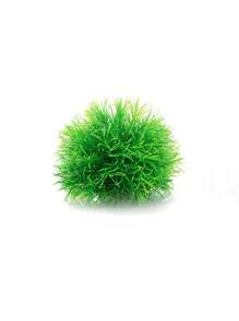 Plantas artificiales decorativas para acuario, ornamentos en miniatura para paisajes, hierba acuática falsa, decoración de pecera, plantas acuáticas de plástico, hierba acuática artificial de plástico, racimo de hierba, decoración de paisajismo para pecera, ornamentos en miniatura para paisaje acuático, decoración de hierba acuática y flores pequeñas falsas, fácil mantenimiento