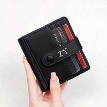 个性化卡包 字母钱包 零钱包 皮革卡包 女士钱包 定制首字母卡包 生日礼物 圣诞节礼物 感恩节礼物 Y2K 情人节礼物，女士钱包和包包 - 彩色 - 查看 5