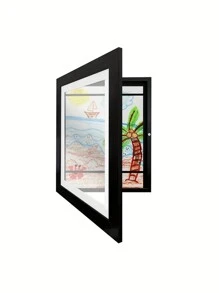 1pc Magnetic Art Frame - Easy-Open For Quick Display Changes - Versatile Wall Decor For Home & Office - Ideal For Holidays & Gift Giving