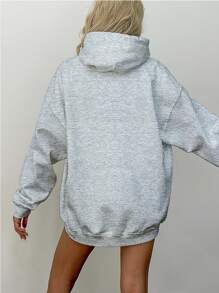 Dandadan Anime Momoayase Transformation Japanese Drawing Aira Momo Okarun Otaku Cang Sweatshirt 0276 NERD VEST - 灰色 - 查看 6