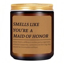 Scented Soy Wax Candle, Relaxing And Stress-Relieving Smokeless Candle, Ideal For Women And Friends As A Fun, Unique, Personalized And Novel Christmas Or Birthday Gift - Multicolor - View 5