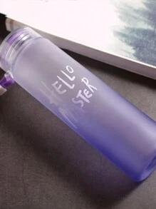1 件透明水瓶旅行水瓶 - 可重复使用的水瓶 - 健身水瓶防漏水瓶，适合家庭、学校、健身房和办公室使用，适合户外、露营 - 彩色 - 查看 9