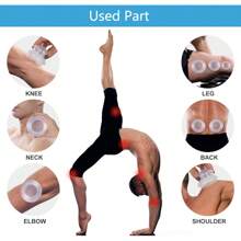 1/4pcs Silicone Cupping,Massage Cup, Silicone Massage Body Cup, Chinese Vacuum Massaging Cupping Cup Massage Device - Clear - View 3