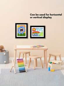 1pc Magnetic Art Frame - Easy-Open For Quick Display Changes - Versatile Wall Decor For Home & Office - Ideal For Holidays & Gift Giving
