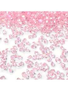 500pcs Fake Ice Cubes, Vase Filler For DIY Photography Props, Fish Tank, Tabletop Decor, Event Centerpiece, Home Party, Theme Party, Gift Box, Garden & Yard Decoration Gifts Birthday Graduation