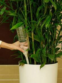 3 件套花卉浇水器，假期和商务旅行自动浇水器，家庭滴灌装置，懒散花盆浇水器 - 彩色 - 查看 4