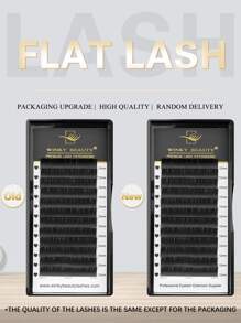 Winky Beauty 椭圆扁平睫毛延长单根长度 8-15 毫米自然柔软丝质经典单根浓密 12 排 0.15 毫米/0.20 毫米种植单根假睫毛优质线材哑光黑色化妆适合专业睫毛师睫毛簇、睫毛簇、单根睫毛、睫毛、假睫毛 - C - 查看 9