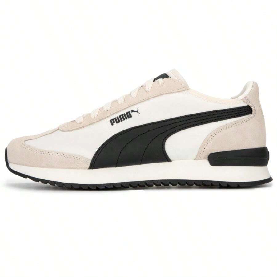 Puma أحذية رياضية، أحذية كاجوال مريحة وعصرية للرجال والنساء للاستخدام الخارجي - أسود-أبيض - مشاهدة 1