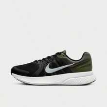 Men's Nike Run Swift 2 Running Shoes - CU3517-007/Black/Light Smoke Grey/Cargo Khaki/White/Olive Grey - View 5
