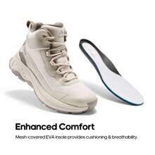 Women's Lightweight Comfort Hiking Boots Waterproof And Slip-Resistant Trekking For Outdoor - 卡其色 - 查看 9