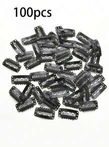 20/40 Pieces Hair Clips Hair Extensions Snap Clip For Women Metal Wig Comb Clips For Hair Extensions