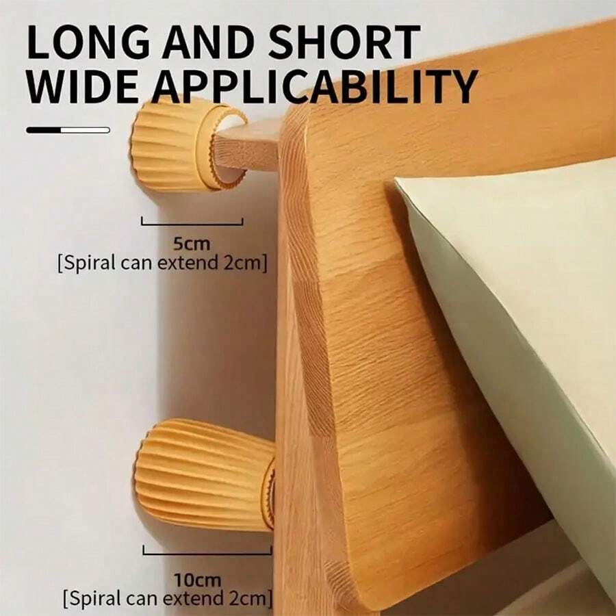 2 szt. stabilizatory ramy łóżka, bez konieczności wiercenia, poduszka szczeliny łóżka, amortyzujące, przeciwwstrząsowe, przeciwhałasowe, przeciwkolizyjne, regulowane, przedłużacz wysokości mebli