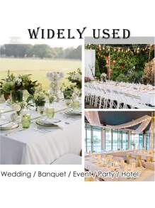 1 包红色绿色桌布 147 X 259.08 厘米，矩形 1.88 米桌布 - 防污抗皱可洗涤纶桌布适用于餐桌、自助餐派对和露营圣诞装饰（多种颜色和多种尺寸）