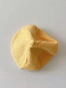 Small Baby British Retro Street Style Beret For Girls In Autumn And Winter Knitted Art Painter Hat Versatile Warm Hat Casual - Multicolor - View 13