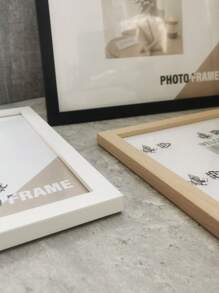 Juego de 3 marcos de fotos cuadrados de 15x15, 20x20, 25x25, 30x30 cm para exhibición sobre mesa y montaje en pared, decoración conmemorativa, marcos de fotos minimalistas, selección elegante para adorno de pared (papel fotográfico no incluido), marco múltiple tipo galería, marcos de fotos exquisitos para pared, marco retrato