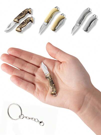 XIANG YU 1 Mini Knife Keychain Pendant - EDC Ultra-Compact Multi-Function Cutting Tool, Perfect For Package Opening, Unique & Creative Gift