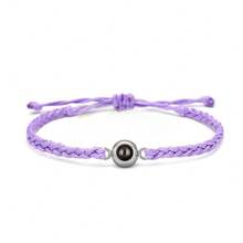 Pulseira Personalizada com Foto Customizada, Pulseira de Casal, Pulseira de Projeção de Foto Personalizada, Mesmo Estilo de Pulseira para Homens e Mulheres, Pulseira Artesanal, Presente de Natal para Namorada, Amigos, Esposa, Família - Multicolorido - Visão 28