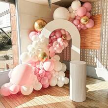 110 globos naranjas de diferentes tamaños 18/10/5 pulgadas para guirnaldas y arcos, globos de látex naranja quemado para decoración de fiesta de cumpleaños