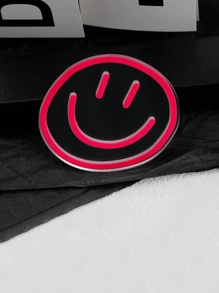 1 pieza Agarre de teléfono móvil, agarre y soporte plegable y expansible para teléfono móvil con cara sonriente, accesorio de teléfono móvil de unicolor simple compatible con iPhone, teléfonos Android, como regalo para cumpleaños, familia y amigos