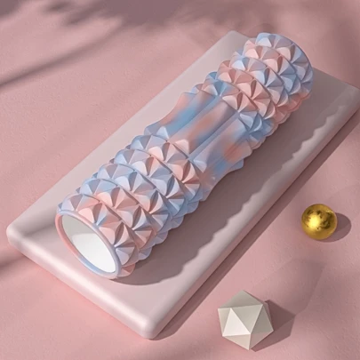 11.81inch Durable EVA Foam Roller - Perfect For Back Exercises And Improving Flexibility, Ideal For Yoga, Pilates And Gym, No Batteries Required, Home Use