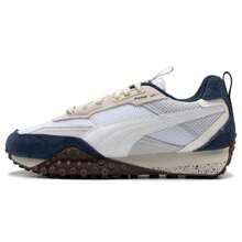 Puma أحذية للأزواج، أحذية رياضية موضة للرجال والنساء، أحذية كاجوال مريحة - بوما الأبيض والفضي - مشاهدة 1