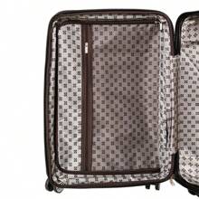 欧洲品牌，法国设计 20 英寸聚碳酸酯材质全印花旅行箱，可扩展大容量，静音轮，安全锁，多色可选，防水耐用，1 年保修，旅行必备品，节日必备品，优雅装饰，时尚基础款，轻便舒适，适合家庭旅行，特别礼物，顶级单品，春夏鲜艳色彩对比，男女通用，适合廉价航空随身携带 - B - 查看 10