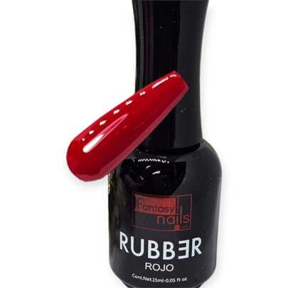 Rubber Fantasy Nails Rojo 15 ml