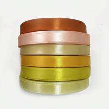 36 Màu Ruy băng vải Ruy băng satin Ruy băng kim loại lấp lánh Cuộn Ruy băng thủ công Trang trí Ruy băng trang trí Rộng 2/5" Cho bó hoa Quà tặng Thủ công Nơ Tiệc Cưới - Nhiều màu - Xem 18
