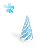 1/2/4 piezas Juguetes de descompresión en espiral impresos en 3D, Cono imposible, Juguetes de transferencia piramidal, Decoración de escritorio de ilusión de línea de vórtice mini, Regalos, Aliviar la ansiedad, Versión que brilla en la oscuridad requiere carga con luz solar, Color arcoíris y brillo aleatorio