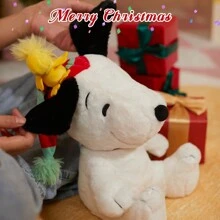 Miniso 12 英寸经典毛绒玩具，可爱卡通人物，适合室内家居装饰和圣诞礼物 - sunflower - 查看 12