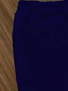 1set Men's Fashionable Casual Print Hoodie Set