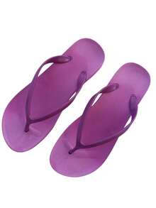 Sandalias pata gallo para mujer material PVC mejor calida - Rojo violeta - Ver 2