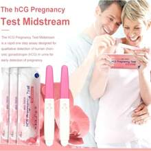 Test de grossesse à domicile Kit de test précoce de grossesse HCG, test de grossesse très précis, deux styles d'emballage envoyés de manière aléatoire