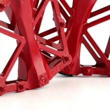 2x Bicycle Mountain Bike Platform Pedals Flat Sealed Bearing Bicycle Pedals - Black - View 6