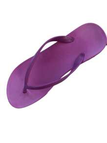 Sandalias pata gallo para mujer material PVC mejor calida - Rojo violeta - Ver 3