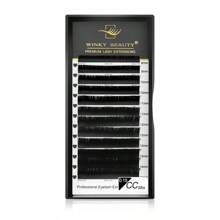 椭圆形扁平假睫毛，柔软丝滑，打造经典自然妆效，浓密单根，12排植入式单根假睫毛，优质钢丝，哑光黑，专业化妆睫毛托盘，单根睫毛长度8-15mm，睫毛簇，单根假睫毛，假睫毛 - CC - 查看 23