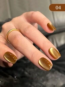 XEIJAYI 1pc 10ml Ancient Egyptian Cat Eye Magnetic Gel Nail Polish Soak Off Uv Led Lamp Nail Polish For Christmas Gift For Women-No Magnetic Stick Included