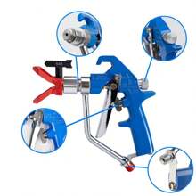 243-283 Airless Spray Gun 5000 PSI Silver Airless Paint Spray Gun With Tip Guard And 545 Spraying Tip. - Multicolor - View 5