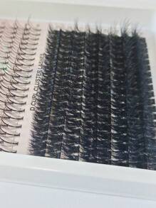 Bộ nối mi gồm 312 sợi mi giả D-Curl mềm mại, mi giả hình quạt nhọn 7D, và mi giả 3D mềm mại để tự làm mi mắt mèo (5-16mm hỗn hợp), Bộ dụng cụ nối mi: (80 sợi mi dưới 5mm/6mm + 80 sợi mi giả hình quạt nhọn 7D 10mm/12mm/14mm/16mm + 152 sợi mi giả 3D mềm mại 80D 10-16mm) hỗn hợp - D - Xem 9