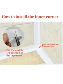1 Rollo de Cinta de Silicona Antihongos y Resistente al Agua, 3.2m*2.2cm, para Fregaderos de Cocina/Baño, Inodoro, Bañera (Consulte el video y los detalles para las instrucciones y pasos de instalación. La superficie a aplicar debe estar seca y libre de agua. Es mejor reemplazarlo una vez al mes), Pegatinas, Vinilos Decorativos para el Hogar, Artículos de Decoración de Primavera para Refrescar su Hogar, Pegatinas de Decoración de Ramas