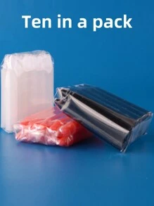 10 Diameter 1.2 Cm, Length 7.5 Cm Slender Short Purple Black White Miniature Small Candles Green Macarons Colorful Ordinary Lighting Hand-Made Experiment Festivals Activity Decorations Tasteless Burning Gifts Birthday Graduation - Multicolor - View 6