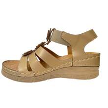 Flexmas Modern Comfort Sandal For Women, Comfortable And Flexible With Elastic (115) - 香檳色 - 查看 4