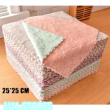 10pcs Absorbent Microfiber Kitchen Table Cloth Cleaning Cloth - Nhiều màu - Xem 6