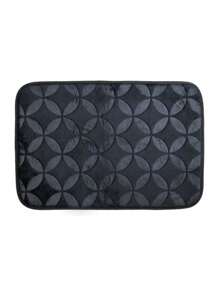 Soft Roma Lebianco Rug 60x40cm Comfort And Sophistication For Any Room In The House Versatile Decoration In Various Modern Colors With Practicality And Charm For Your Home - 黑色 - 查看 1