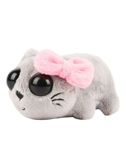 15 cm/5,9 inci Jucării de pluș noi de hamster trist Meme Animale de pluș cu hamster cu fundă Plușuri de pluș de hamster trist păpuși Copii decorează Cadouri creative pentru copii Petrecere de aniversare Acasă Decor camere fete