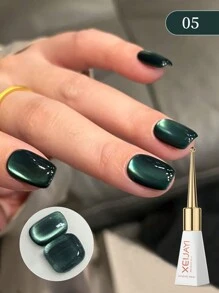 XEIJAYI 1pc 10ml Ancient Egyptian Cat Eye Magnetic Gel Nail Polish Soak Off Uv Led Lamp Nail Polish For Christmas Gift For Women-No Magnetic Stick Included