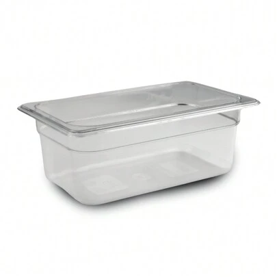 RHINO Inserto de Policarbonato, Tamaño Noveno 17.5 x 11 cm, Altura 2.5 Pulgadas con Certificación NSF, INPONO-2.5